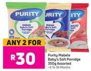 Purity Mabele Baby's Soft Porridge 350g Assorted- For Any 2