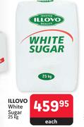Illovo White Sugar-25kg Each