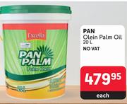 Pan Olein Palm Oil-20Ltr Each