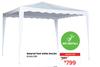 Naterial Tent White 3m x 3m 81484298