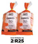 Carrot Thriftpacks-For 2 x 1kg