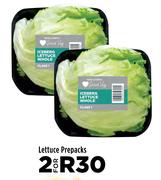 Lettuce Prepacks-For 2
