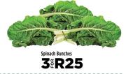 Spinach Bunches-For 3