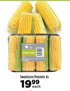 Sweetcorn Prepacks-4's Pack Each