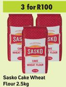 Sasko Cake Wheat Flour 2.5Kg- For 3