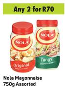 Nola Mayonnaise 750g Assorted- For Any 2