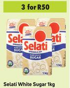 Selati White Sugar 1Kg- For 3