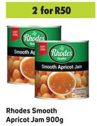 Rhodes Smooth Apricot Jam 900g- For 2