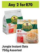 Jungle Instant Oats 750g Assorted- For Any 2