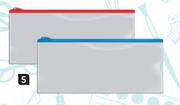 Pen + Gear 33cm Clear PVC Case (Blue) 461835-Each