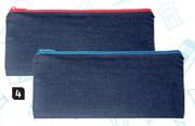 Pen + Gear 33cm Denim Case (Red) 461837-Each