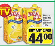 Danone Ultra Mel Custard(Selected)-For Any 2 x 1Ltr