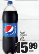 Pepsi Regular Cola-2Ltr Each