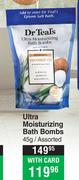 Dr.Teal's Ultra Moisturizing Bath Bombs Assorted-45g