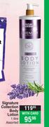Nature's Nourishment Signature Collection Body Lotion-1L