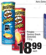 Pringles Savoury Snack (Selected)-110g Each