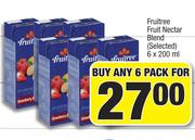 Fruitree Fruit Nectar Blend (Selected)-For Any 6x6x200ml