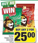Simba Potato Chips (Selected)-For Any 2x125g