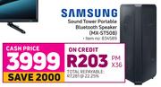 Samsung Sound Tower Portable Bluetooth Speaker MX-ST50B