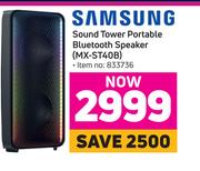 Samsung Sound Tower Portable Bluetooth Speaker MX-ST40B