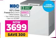 KIC 207L Chest Freezer KCG210/1