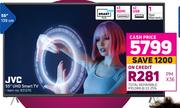 JVC 55"(139cm) UHD Smart TV 831276