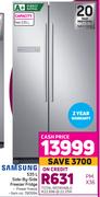 Samsung 535L Side-By-Side Fridge Freezer 780994