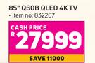 Samsung 85" Q60B QLED 4K TV