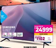 Samsung 85" Crystal UHD 4K CU7000 TV
