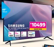 Samsung 65" AU7000 UHD 4K Smart TV