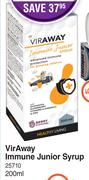 Vir Away Immune Junior Syrup-For 2 x 200ml