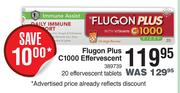 Flugon Plus C1000 Effervescent-20 Effervescent Tablets