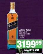 Johnnie Walker Blue Label Blended Scotch Whisky-750ml