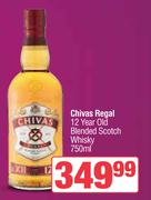 Chivas Regal 12 Year Old Blended Scotch Whisky-750ml