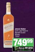 Johnnie Walker Gold Label Reserve Blended Scotch Whisky-750ml