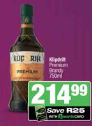 Klipdrift Premium Brandy-750ml