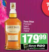 Three Ships Premium Select Whisky-750ml