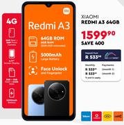 Xiaomi Redmi A3 64GB 4G-Each