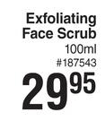 Nature's Nourishment Exfoliating Face Scrub-100ml