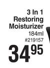 Nature's Nourishment 3 In 1 Restoring Moisturizer-184ml
