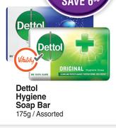Dettol Hygiene Soap Bar Assorted-For 1 x 175g