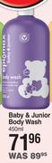 Epi Max Baby & Junior Body Wash-450ml
