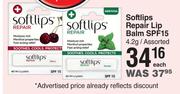 Softlips Repair Lip Balm SPF15 Assorted-4.2g Each