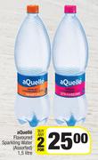 Aquelle Flavoured Sparkling Water (Assorted)-For Any 2  x1.5Ltr