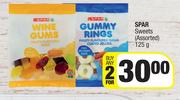 Spar Sweets (Assorted)-For Any 2  x 125g
