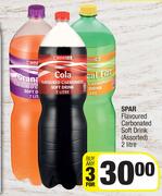 Spar Flavoured Carbonated Soft Drink (Assorted)-For Any 3 x 2Ltr 