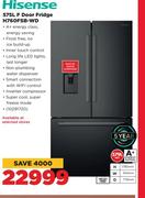Hisense 575L F Door Fridge H760FSB-WD