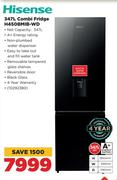 Hisense 347L Combi Fridge H450BMIB-WD