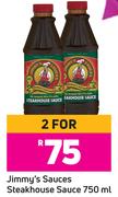 Jimmy's Sauces Steakhouse Sauce-For 2 x 750ml