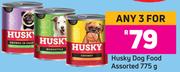 Husky Dog Food Assorted-For Any 3 x 775g